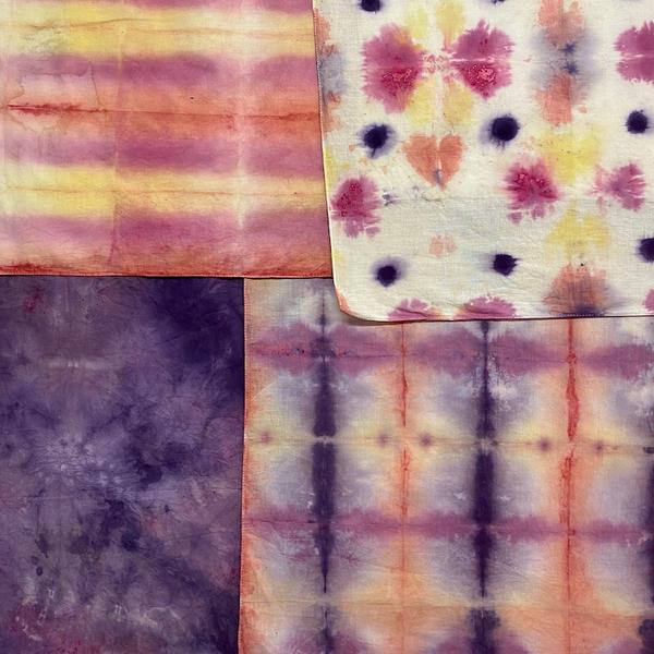 How to Ice Dye Fabric: easy beautiful DIY fabric just takes ice