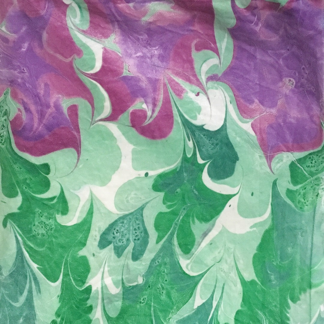 Marbling on Fabric