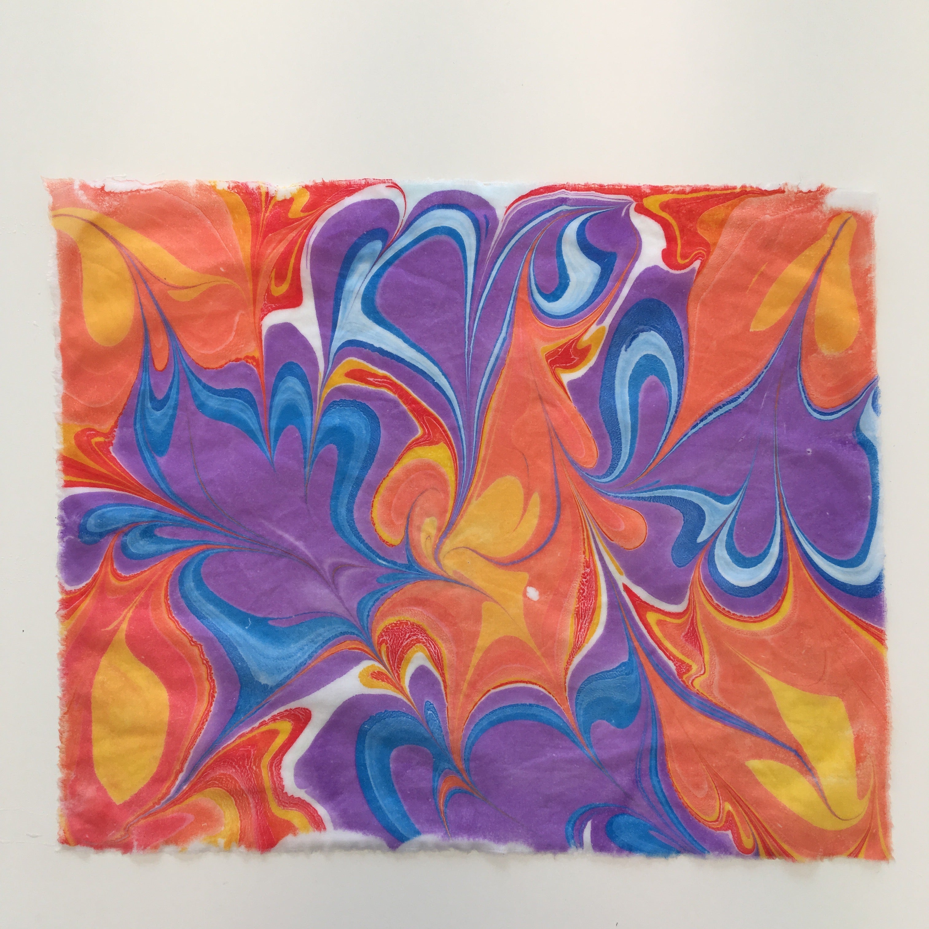 Marbling on Fabric