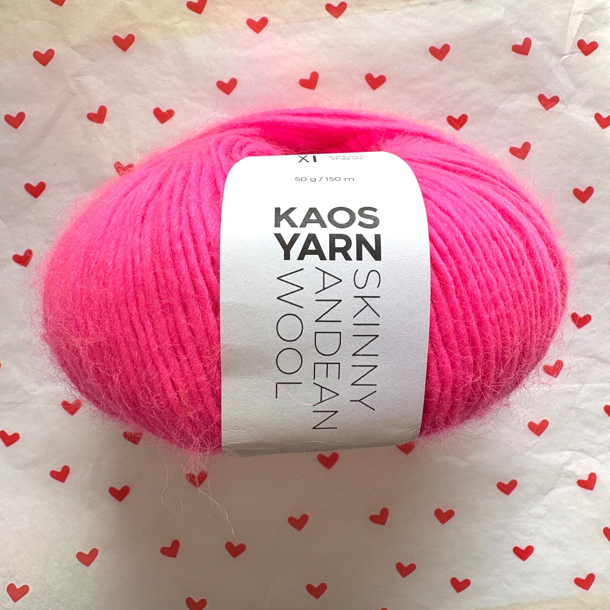 Studio Sale - Kaos Yarn Skinny Andean Wool - 2 balls minus a little