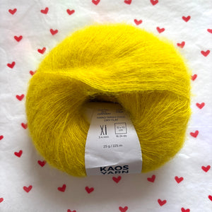 Studio Sale - Kaos Yarn Organic Brushed Alpaca - 2 balls minus a little